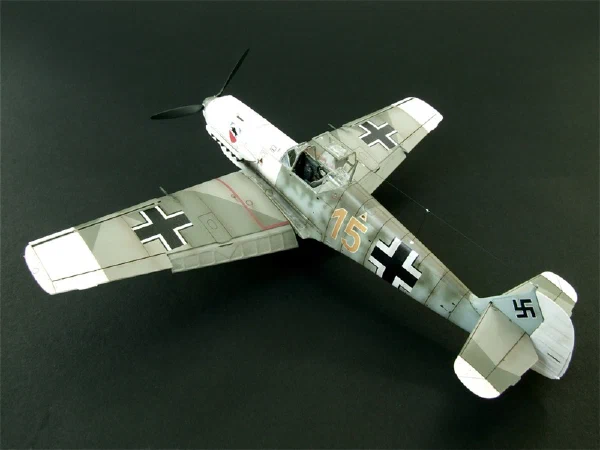 Bf109E-3 Yellow 15
